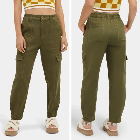 UGG - Kensley Cargo Pant - Olive - Picture 2 of 15